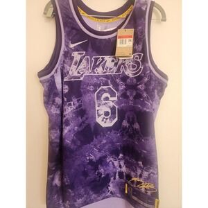 Nike Lebron James LA Lakers Select Series Jersey #6 FD4093-580 Mens Sz L 2023